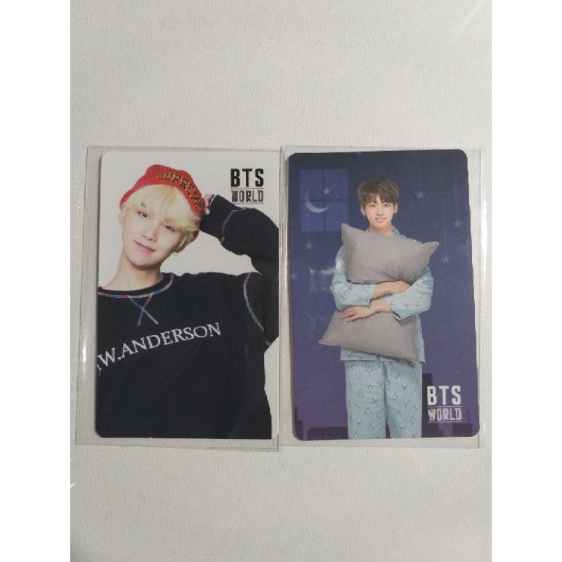 PC BTS WORLD SUGA COUPON JUNGKOOK
