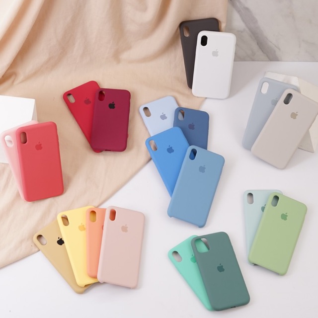  FULL COVER ORIGINAL apple silicon 16 warna  iPhone 6 