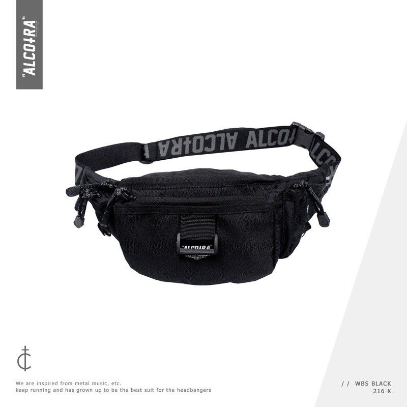 WAISTBAG ALCOTRA - MINI BLACK