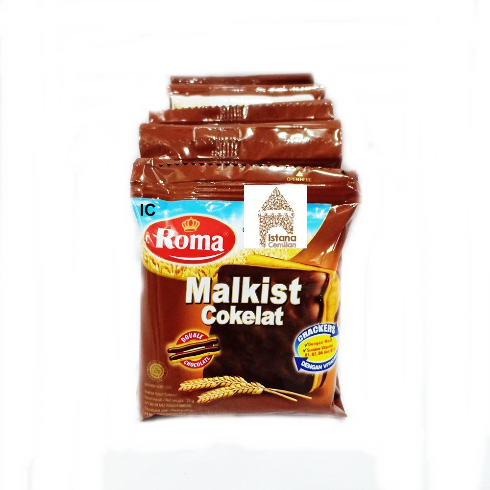 Roma Malkist Renceng isi 10 Pcs ( Abon | Gula | Cokelat )