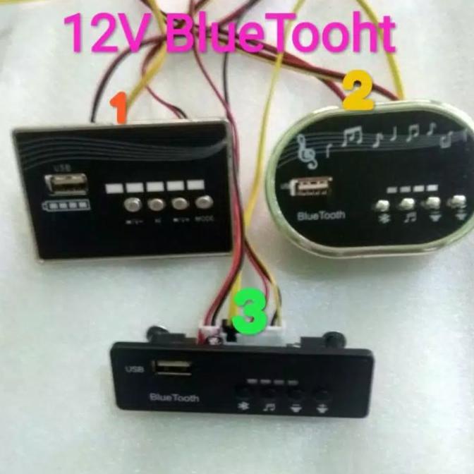 Modul Musik Bluetooth 12V mobil mainan aki