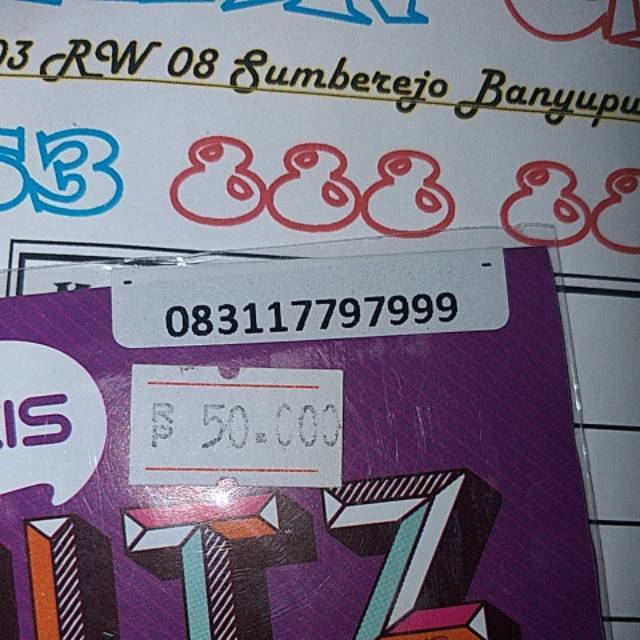 Kartu perdana axis nomor cantik axis triple 999