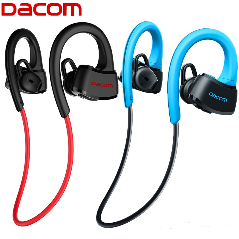 Earphone - Original DACOM P10 Sport Swimming IPX7 Waterproof Ear-hook Wireless Bluetooth Headphone