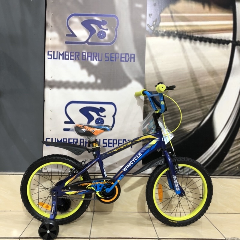 SEPEDA ANAK BMX WIMCYCLE DRAGSTER 18 INCH