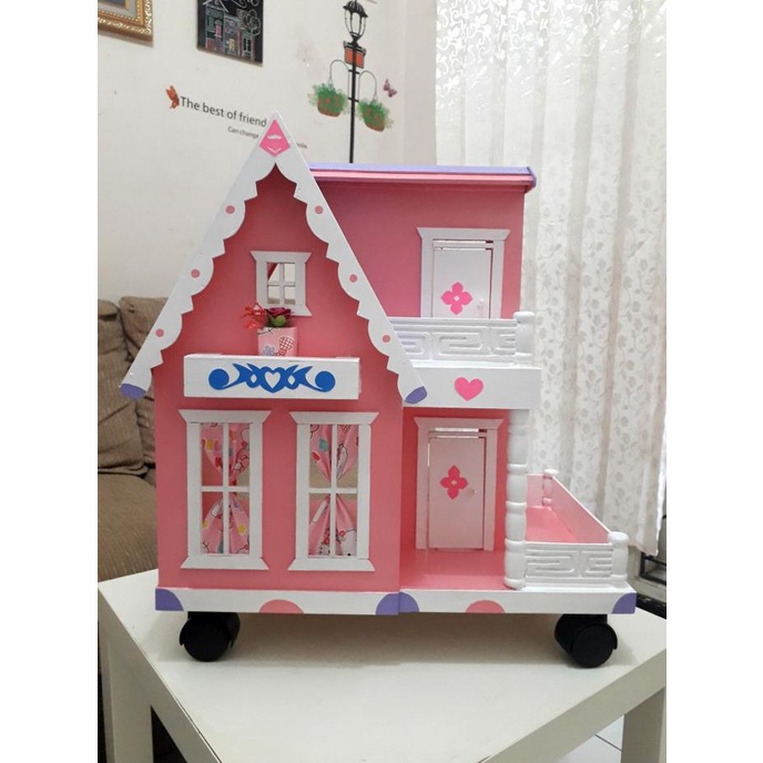 Rumah Rumahan Barbie Ukuran Besar