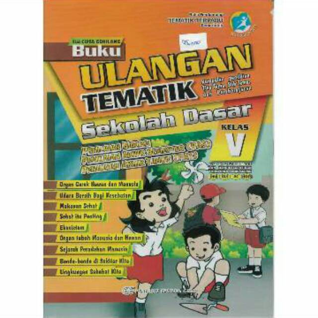 BUKU ULANGAN TEMATIK KELAS 5 SD PENERBIT EPSILON GRUP