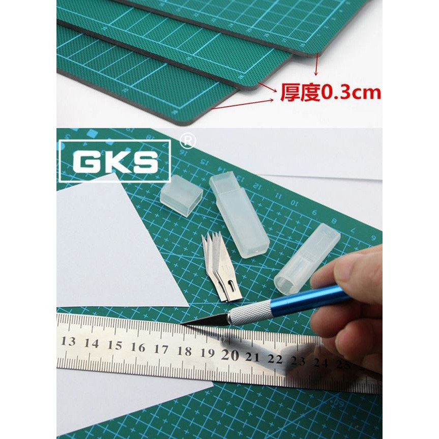Work Cutting Mat Pad A3 45 x 30cm - GKSA3 - Green