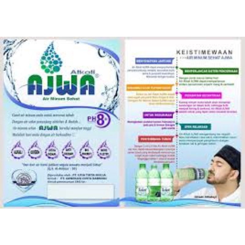 

AIR AJWA / AIR SEHAT MENYEHATKAN / AIR RUQIAH