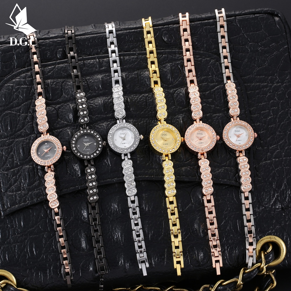 ✨DGC✨Jam Tangan Wanita Analog Murah Harga Grosir Gelang Berlian Jam Tangan Premium W232