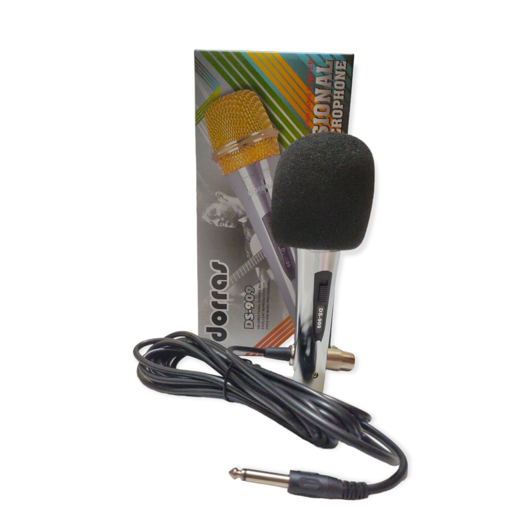 COD_KABEL MICROPHONE 5METER FULL PAKET MIC DORRAS DYNAMIC MICROPHONE MIC VOKAL MURAH KUALITAS ORI