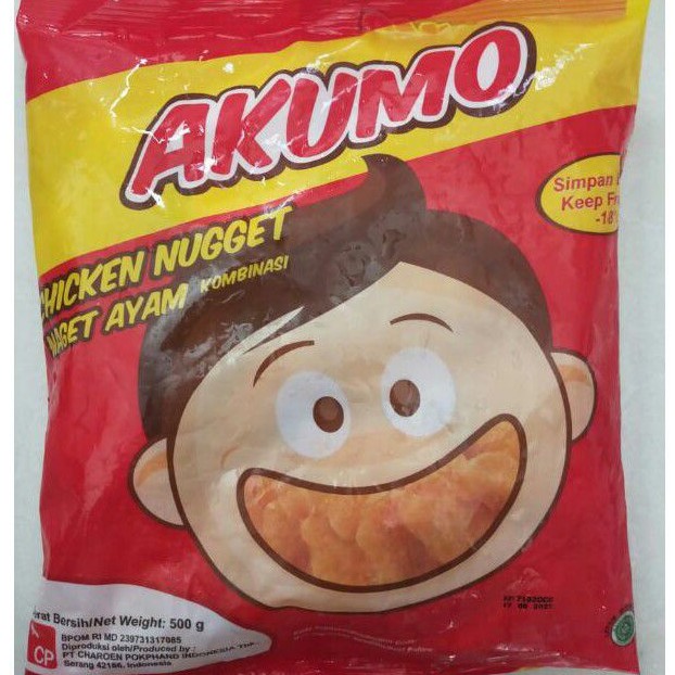 

AKUMO Chicken Nugget Naget Ayam 500 gram