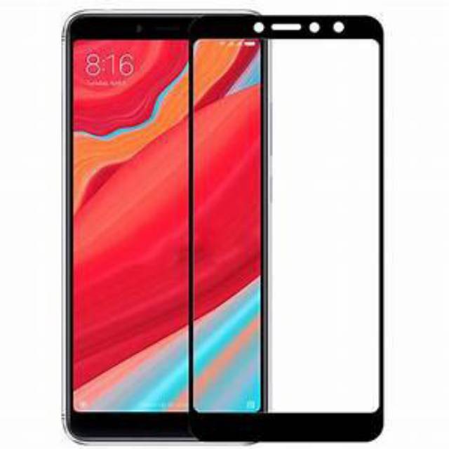 Tempered glass 5D(9D) Redmi GO/Redmi S2 For Xiaomi