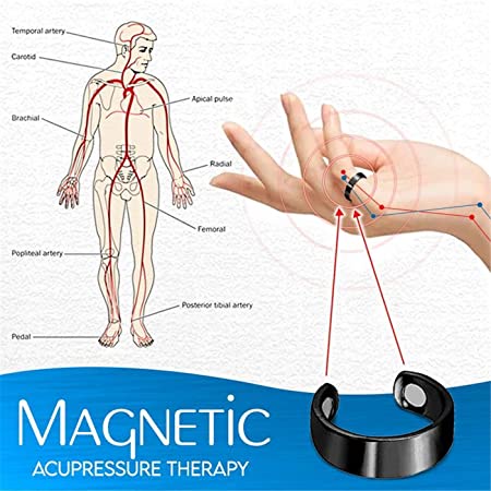 Cincin Magnetik Terapi Lymphatic Drainage Untuk Pria Dan Wanita