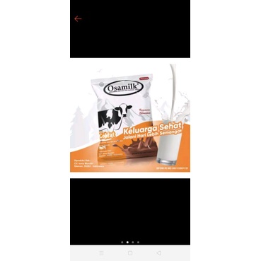 

Osamilk susu Penambah Nafsu Makan Rasa Coklat Original BPOM 500gr