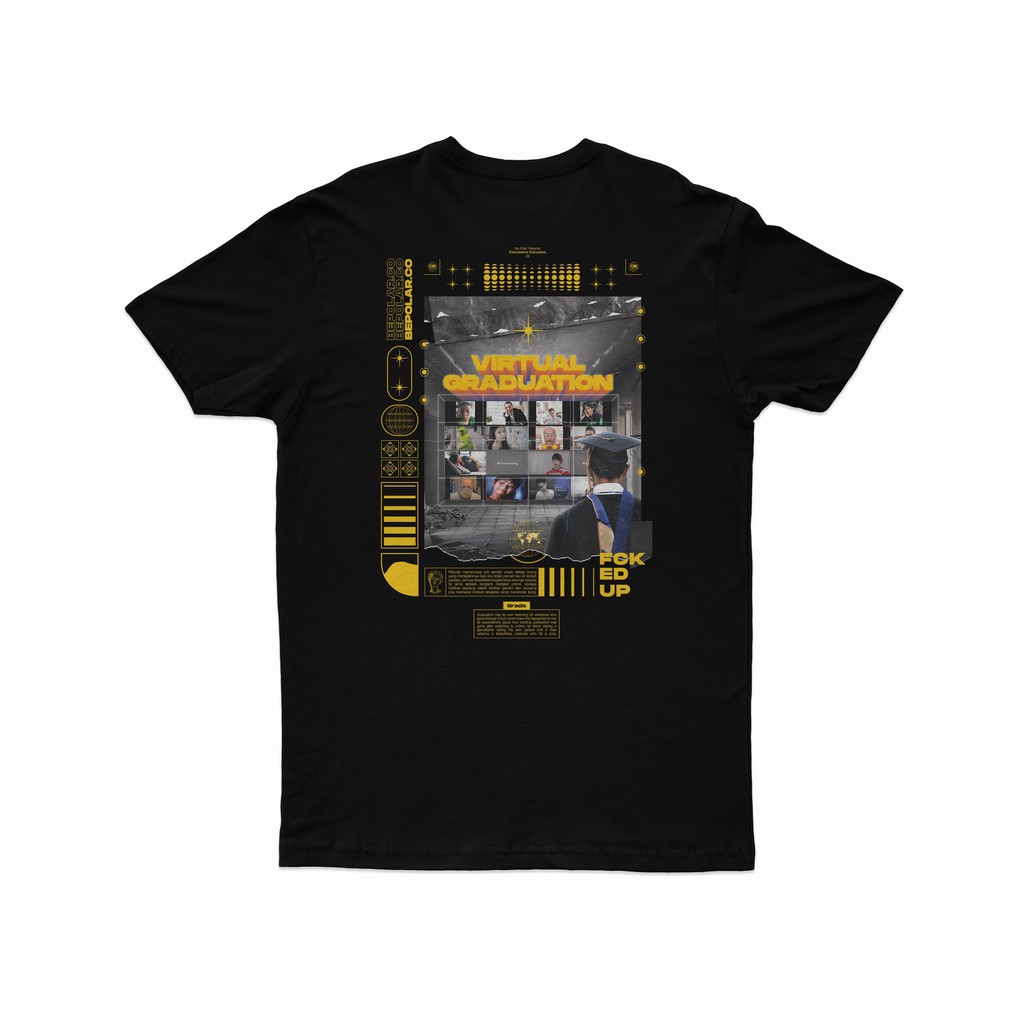 Bepolar T-shirt - Virtual Graduation Black