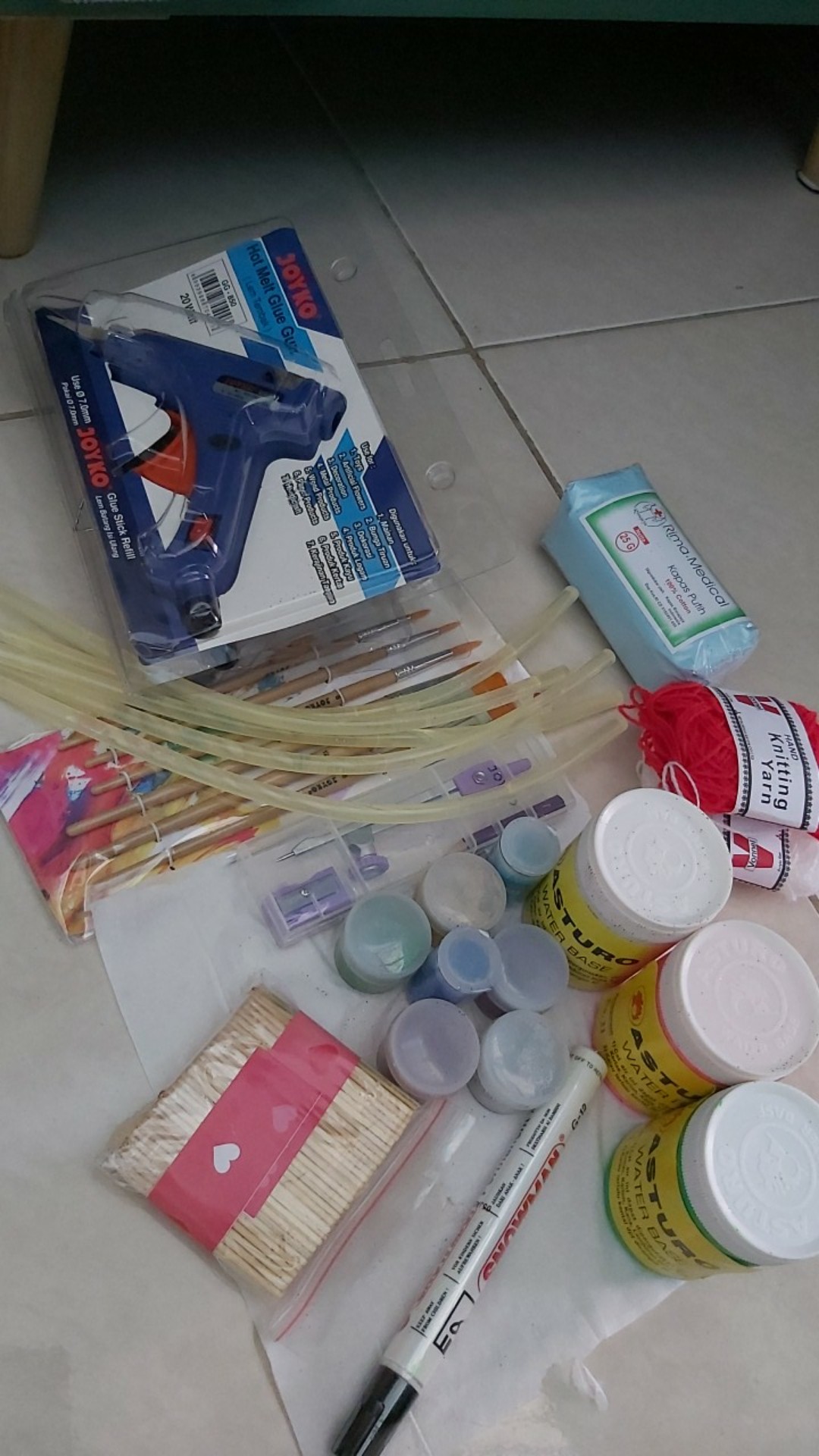 Alat Lem Tembak Kecil + Saklar On/off Joyko Gg850