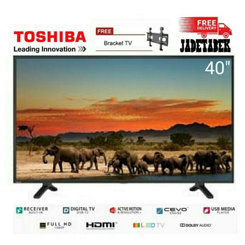 LED TV 40 INCH TOSHIBA 40S3965 FULL HD DIGITAL DVBT2 - NEW MODEL