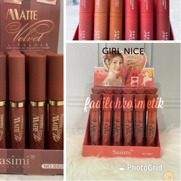 [LUSINAN] Lipgloss Sasimi Matte Velvet