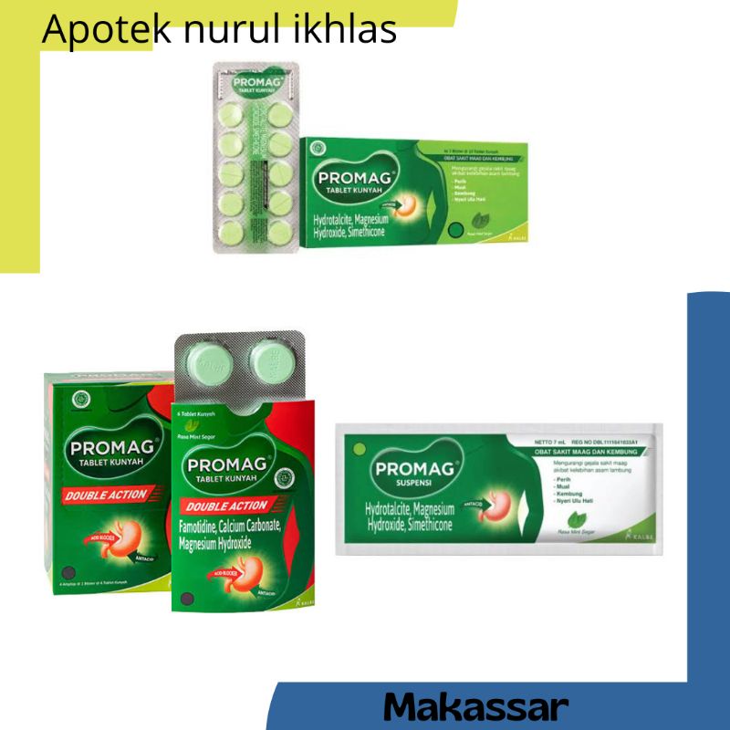 PROMAG OBAT MAAG PER STRIP