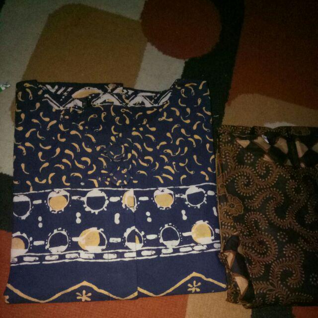 Atasan Batik Dolby Dolbi Dobby Doby Tenun Sutra Tulis Halus Katun Atbm Baron ,sarombit Atasan