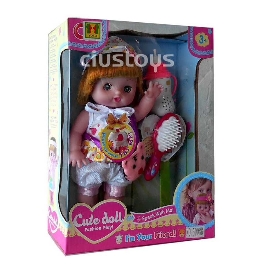 MAINAN ANAK / KADO / CUTE DOLL BONEKA BARBIE AKSESORIS 5008B - MAINAN ANAK PEREMPUAN