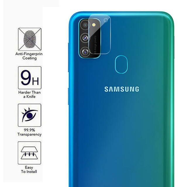 PAKET Tempered Glass Layar Clear + Antigores Tempered Glass Camera Back Lens Samsung M30S