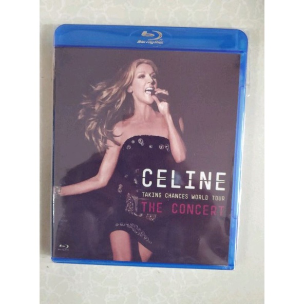 bluray song concert music Celine Dion taking chances world tour the concert