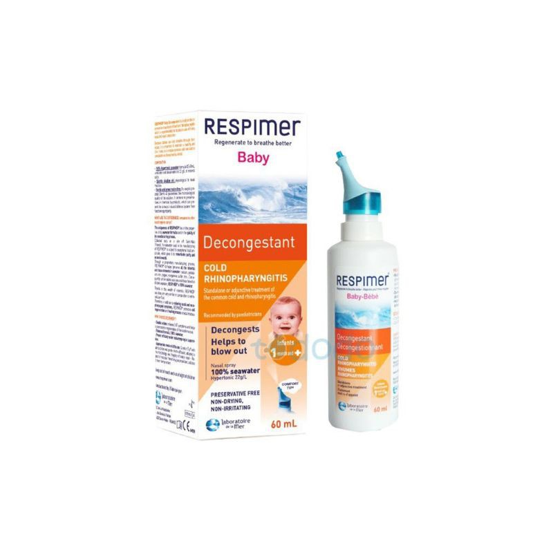 Respimer Baby Decongestant 60 ml / Pembersih Hidung Bayi