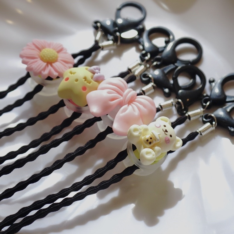 STRAP PENGAIT MASKER SERUT CLAY CHARM (DEWASA)