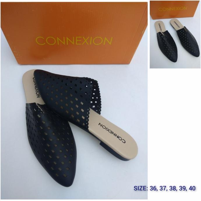 Sale Sepatu Sandal Wanita Branded St Yves / Selop Connexion / Sepatu Nevada - Paling Dicari