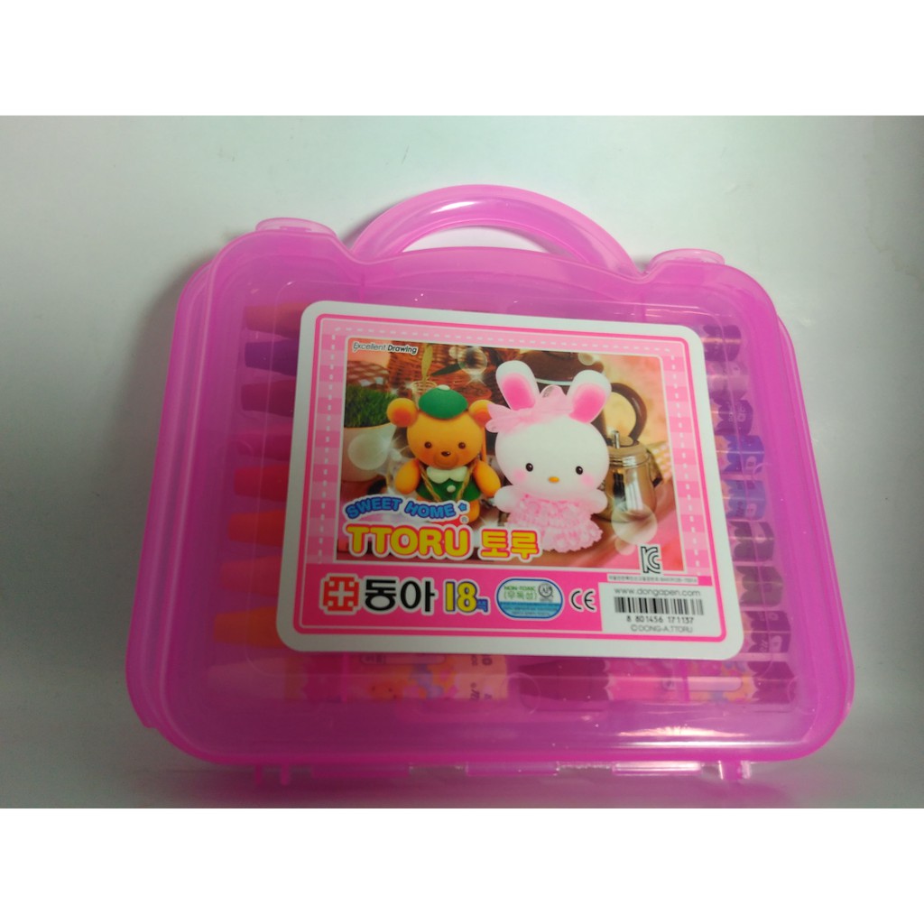 

Dong-A crayon / krayon / oil pastel 18 warna