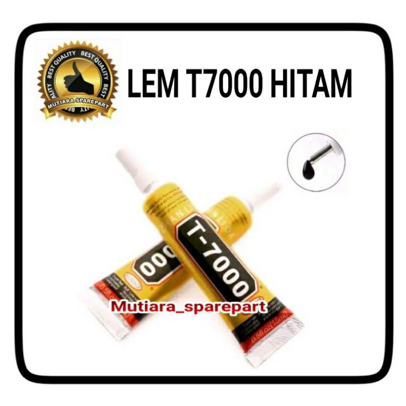 LEM T7000 HITAM 15ML  LCD TOUCHSCREEN DAN BACKDOOR