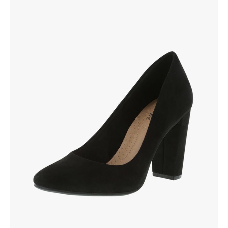 Dexflex Comfort Kendel Block Heel Pump - Black