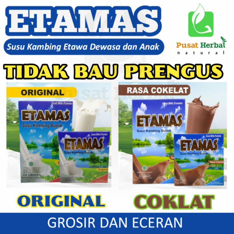 

Susu Kambing Etawa Etamas TIDAK BAU PRENGUS Dewasa dan Anak