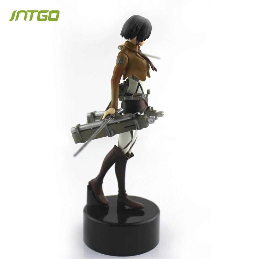 INTGO Trendy Anime 47 Shingeki No Kyojin Mikasa Ackerman Figure