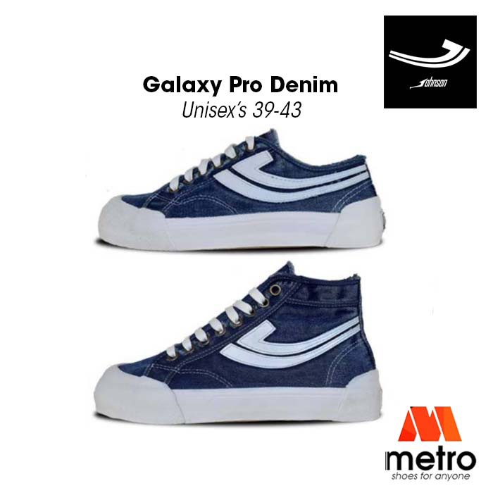 Sepatu Johnson Galaxy Pro Low Cut Denim Galaxy Pro High Cut Denim Original Jhonson