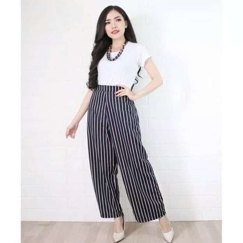 CELANA KULOT SCUBA SALUR / CELANA KULOT PEREMPUAN / KULOT SCUBA SALUR / CELANA PANJANG WANITA / CELANA MOTIF / KULOT SALUR PEREMPUAN