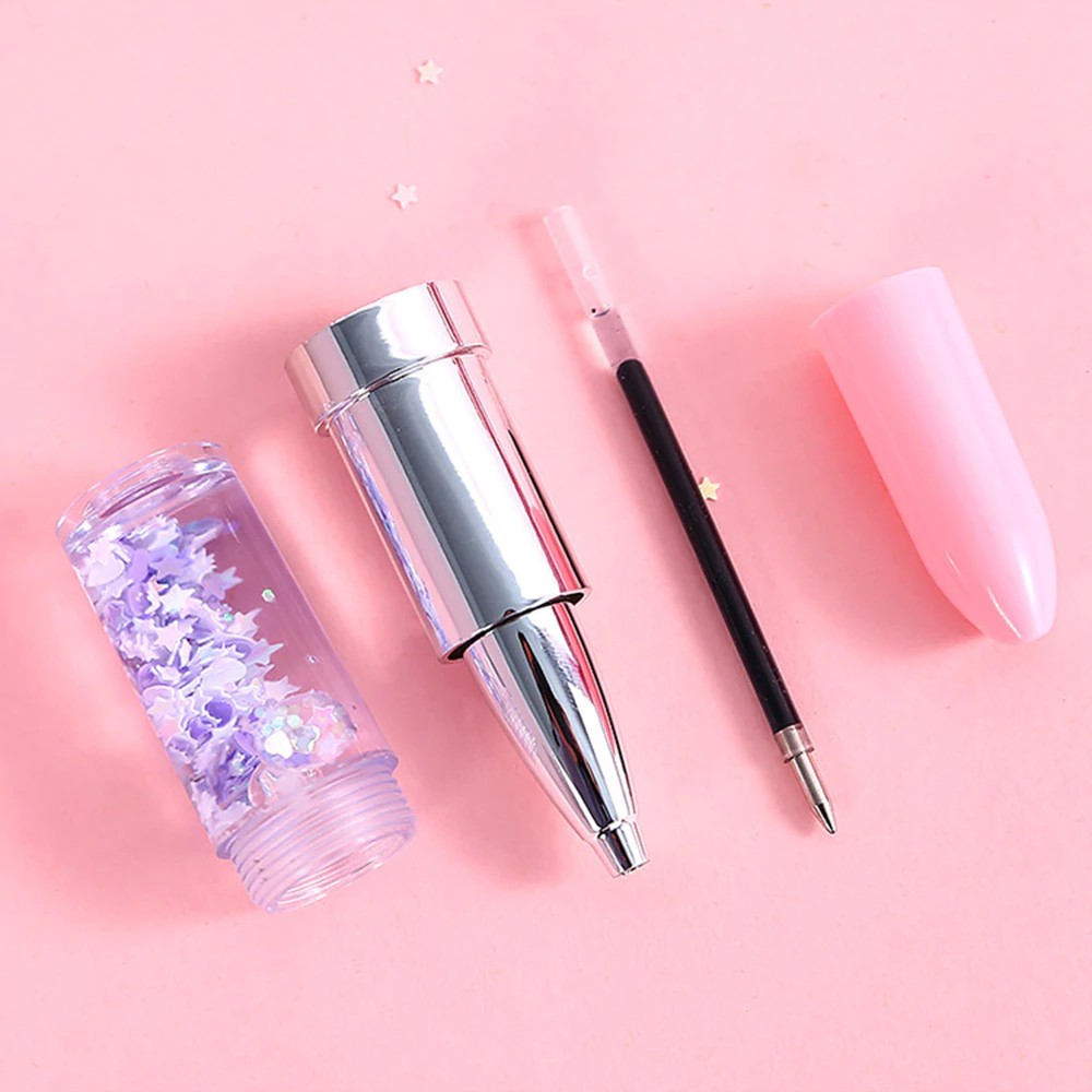 

Cod 1 Lusin Pulpen Gel Glitter Motif Lipstick Lucu Imut / Bolpen Gel Karakter Lipstik Pp138