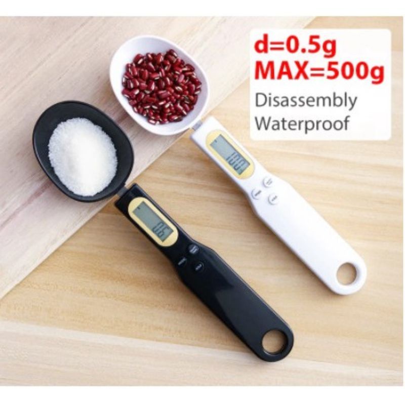 MH80SENDOK UKUR ELEKTRONIK/TIMBANGAN DIGITAL/DAPUR/TAKARAN/SENDOK TAKAR TIMBANGAN DIGITAL LCD 500G UKUR TEPUNG KOPI/SENDOK TAKAR SERBAGUNA