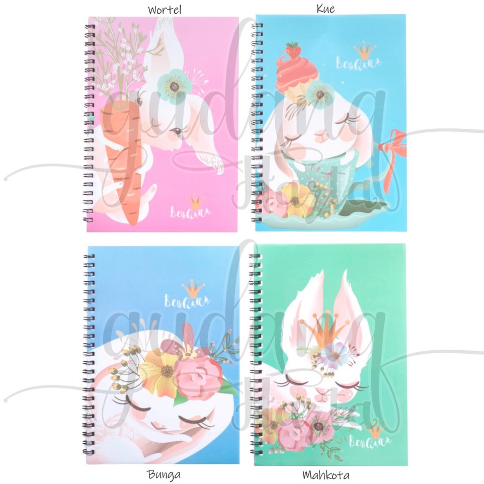 Notebook Kelinci Rabbit Lucu Unik Buku Tulis Notes Note GH 308059