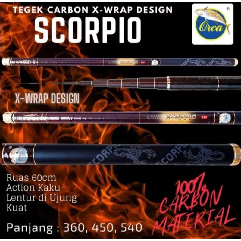 Tegek Orca Scorpio 360,450,540
