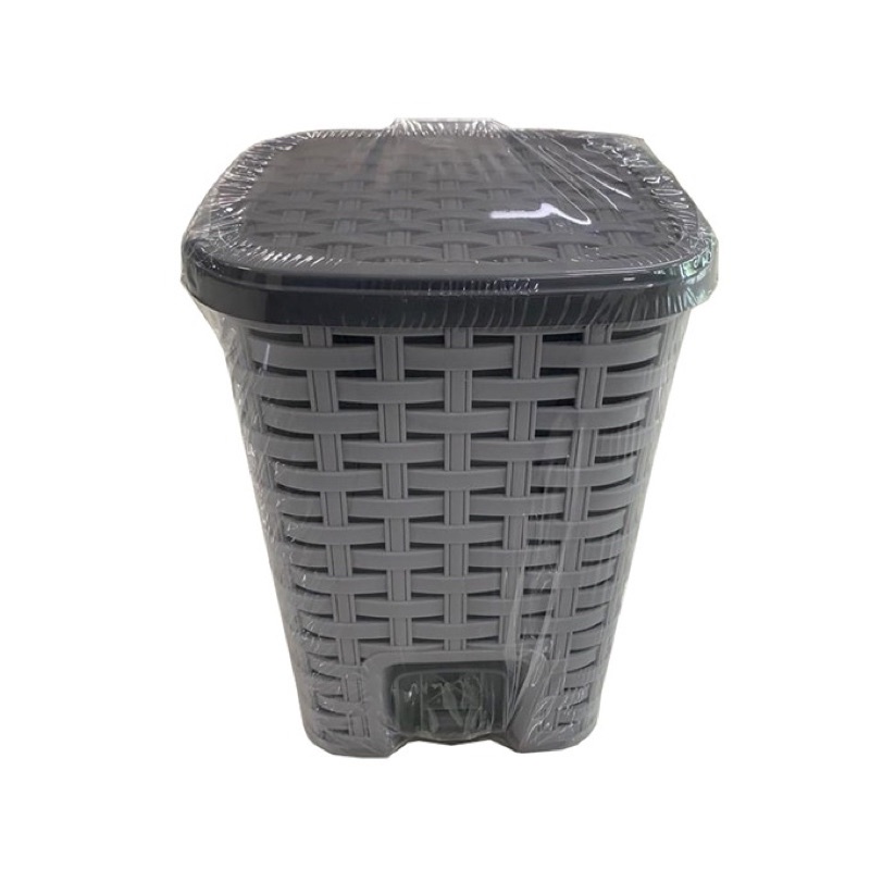 Tempat Sampah Injak, merek: LOJI, size: Large (panjang 32 cm x lebar 31.5 cm x tinghi 42 cm)