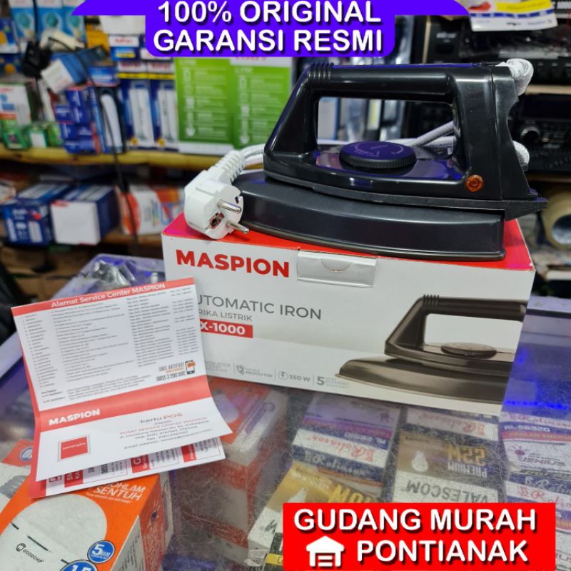 Setrika Maspion EX-1000 / setrika maspion body besi