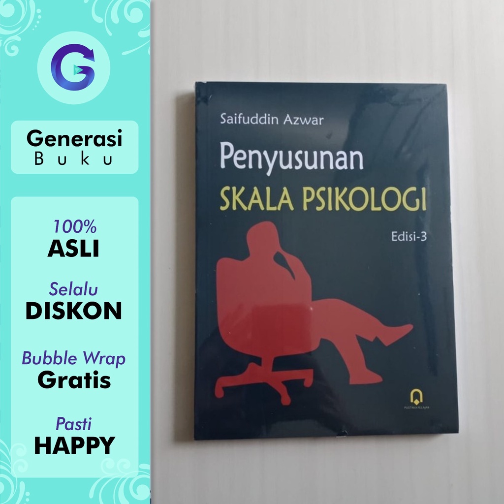 Jual Penyusunan Skala Psikologi Edisi 3 Oleh Saifuddin Azwar - Pustaka ...