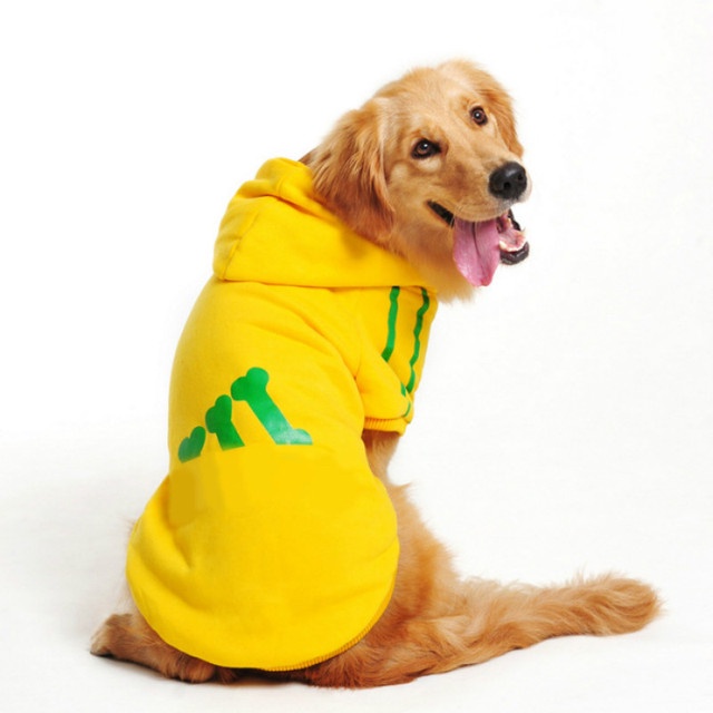 Pakaian Hoodie Musim Dingin Untuk Anjing Ukuran Medium / Besar