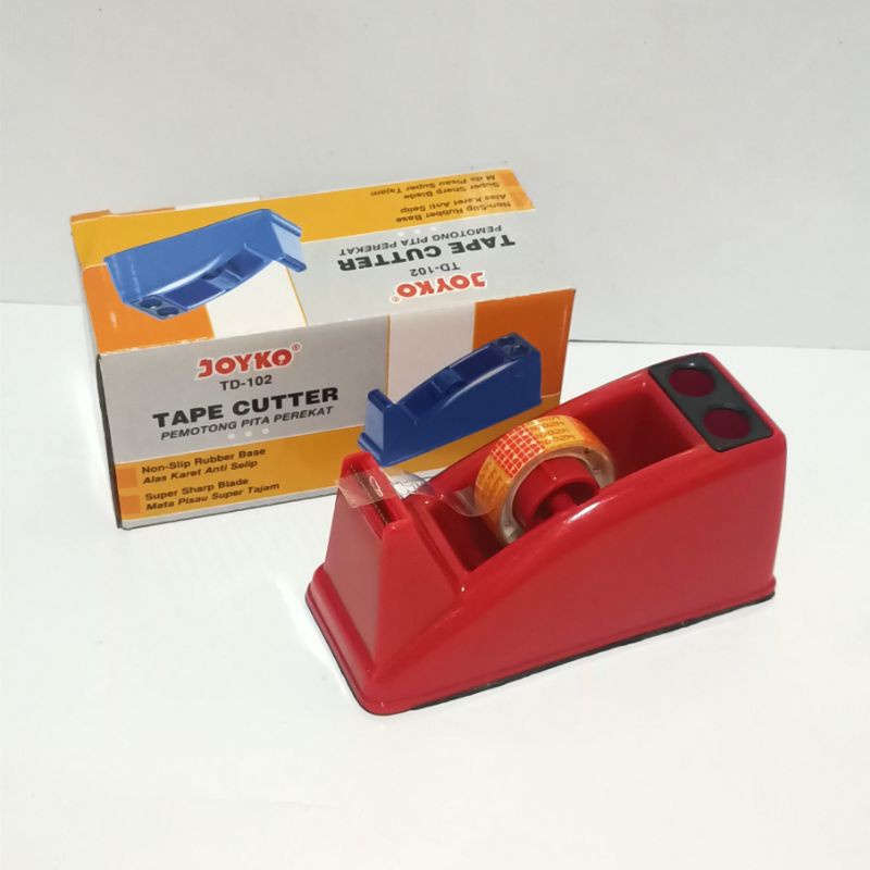 

Tape Cutter / Tape Dispenser / Pemotong Pita Perekat Joyko TD-102