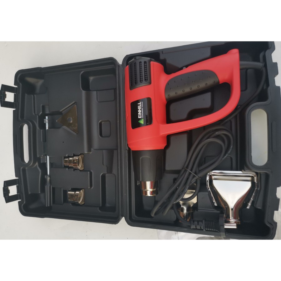 Mesin pemanas Heat gun hot gun SET 1800 WATT heatgun