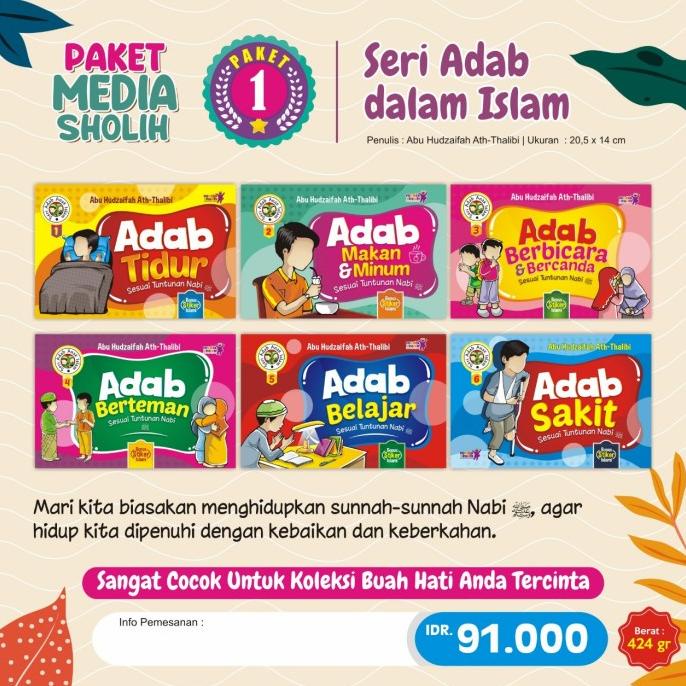 

[BISA COD] Buku Adab Islami Anak 6 Jilid - Buku anak Islam Anak