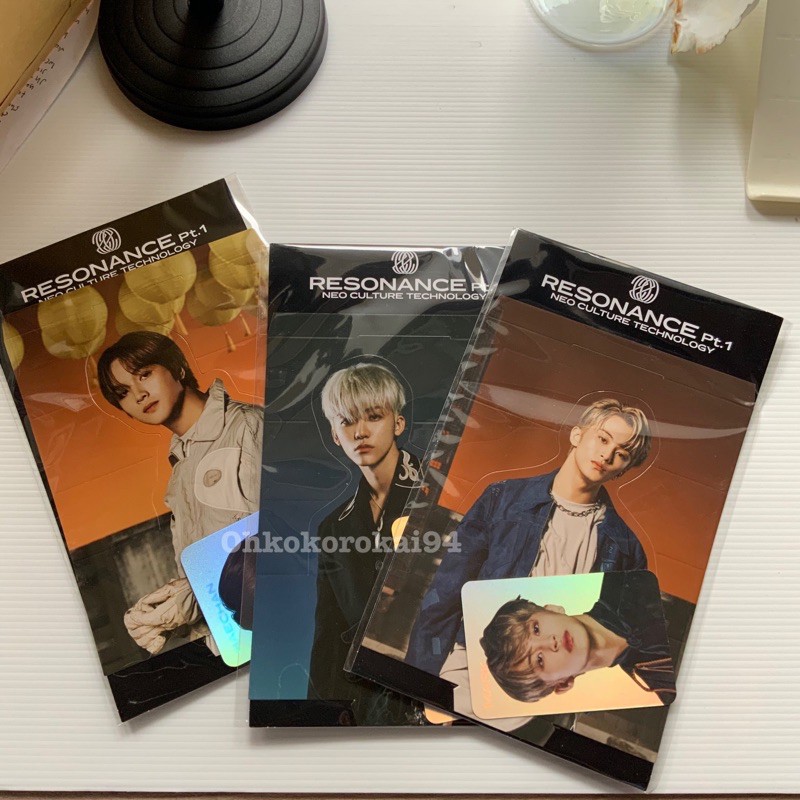 RESONANCE PT 1 2 SUPERM HOLOGRAM STANDEE PHOTOCARD EXO NCT SUPER ONE MARK BAEKHYUN OFFICIAL