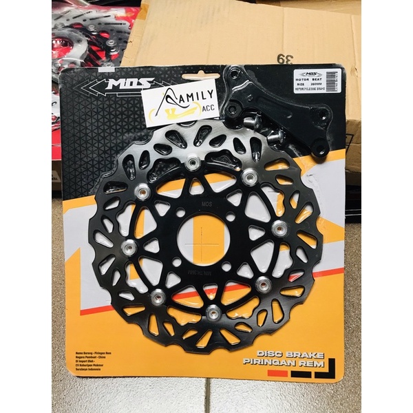 Piringan Cakram Depan Copy PSM Lebar Variasi MOS 260MM Motor Beat Scoopy Vario 110/125/150 Genio Spacy Lubang 4